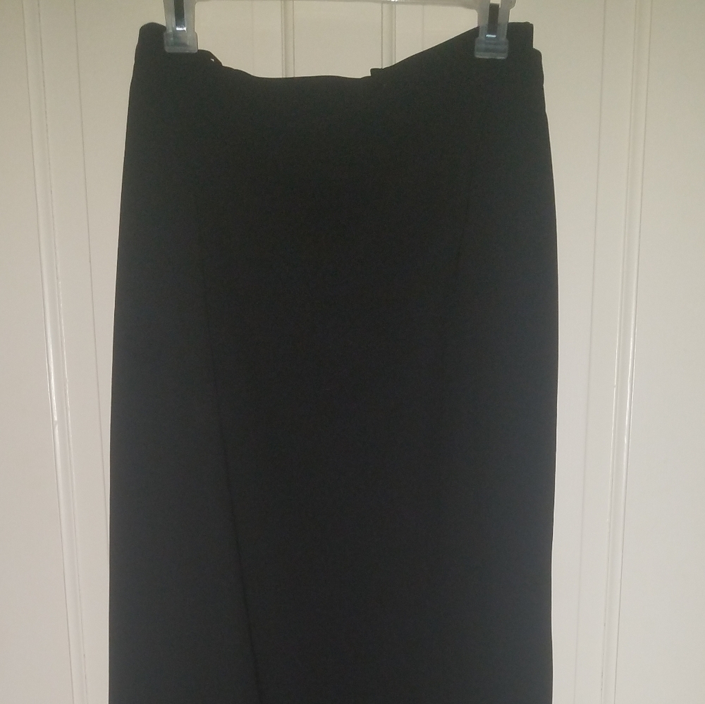 Womens formal floor length Black Skirt Sz 20